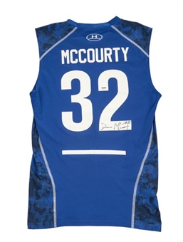 2010 Devin McCourty NFL Combine Worn Official Under Armour "Battle" Sleeveless T-Shirt